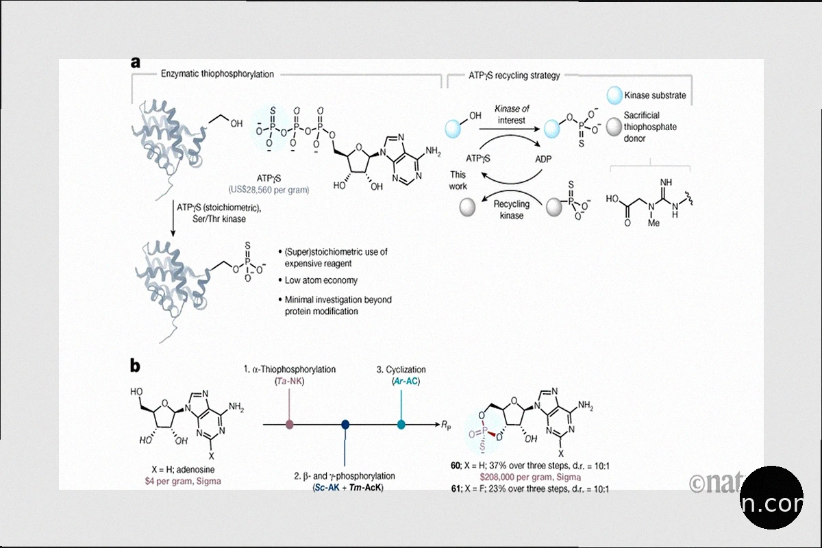 Practical Enzymatic Strategy for Synthesizing Thiophosphate Molecules