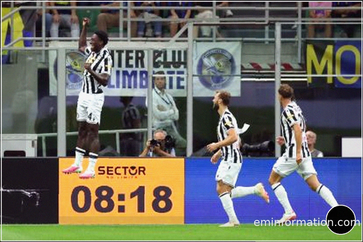 Inter Stages Dramatic 5-3 Comeback Win Against Udinese in Serie A Thriller